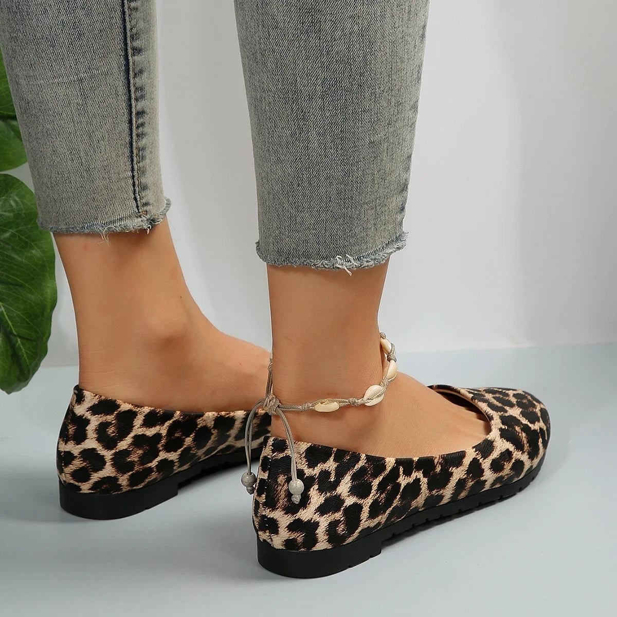 Mocasines de Leopardo para Mujer, Planos y Estilizados, Otoño 2024